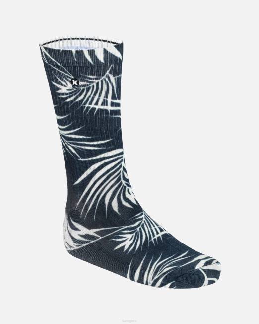 hombres Hurley marina blindada calcetín con estampado h2o-dri, paquete de 1 accesorios 8L2D80