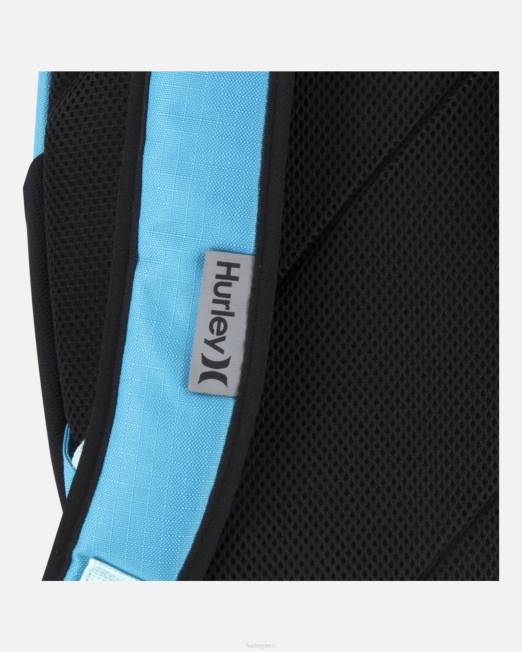 hombres Hurley azul cloro una y única mochila elástica accesorios 8L2D457