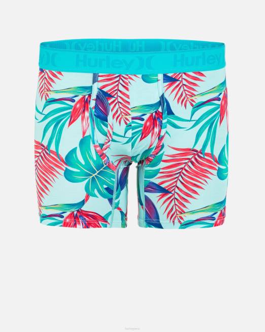 hombres Hurley niebla tropical boxer estampado supersuave, paquete de 1 accesorios 8L2D455
