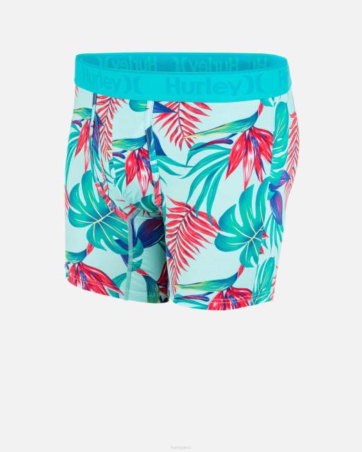 hombres Hurley niebla tropical boxer estampado supersuave, paquete de 1 accesorios 8L2D455
