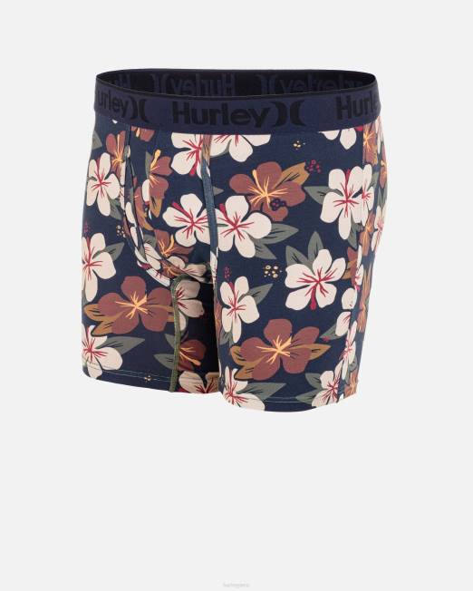 hombres Hurley obsidiana boxer estampado supersuave, paquete de 1 accesorios 8L2D454