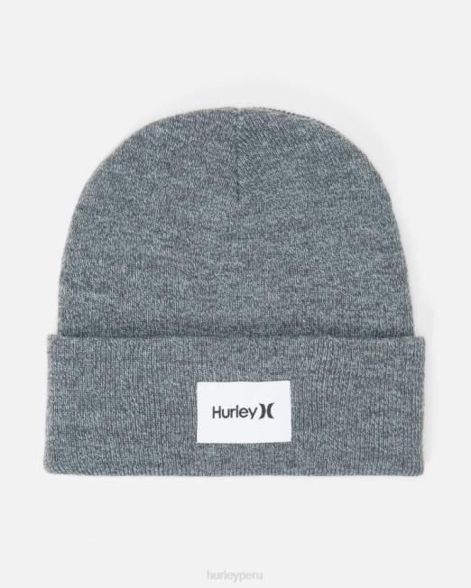 hombres Hurley Htr gris frío gorro hacia el mar accesorios 8L2D424