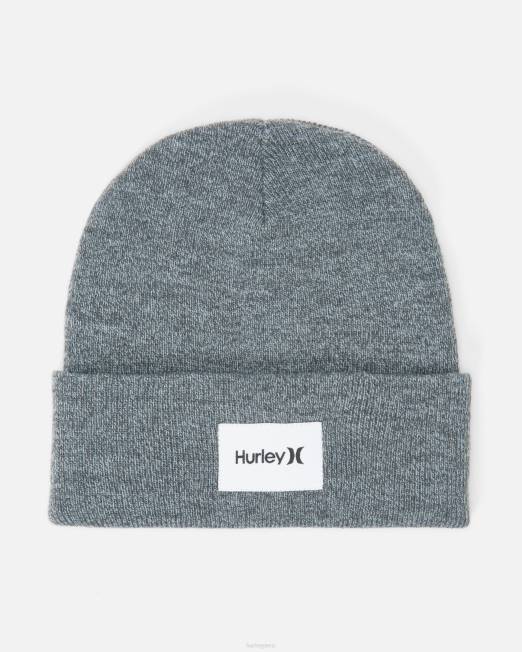 hombres Hurley Htr gris frío gorro hacia el mar accesorios 8L2D424