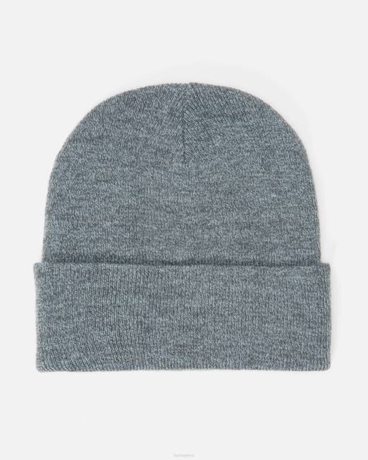 hombres Hurley Htr gris frío gorro hacia el mar accesorios 8L2D424