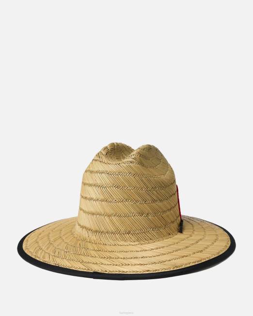 hombres Hurley caqui sombrero de paja nascar accesorios 8L2D115