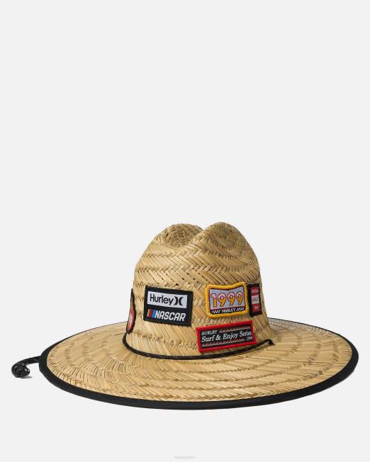 hombres Hurley caqui sombrero de paja nascar accesorios 8L2D139