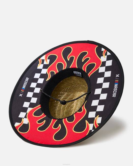 hombres Hurley caqui sombrero de paja nascar accesorios 8L2D139