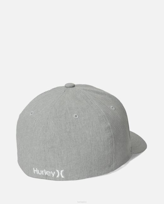 hombres Hurley gris sombrero de resistencia fantasma accesorios 8L2D121
