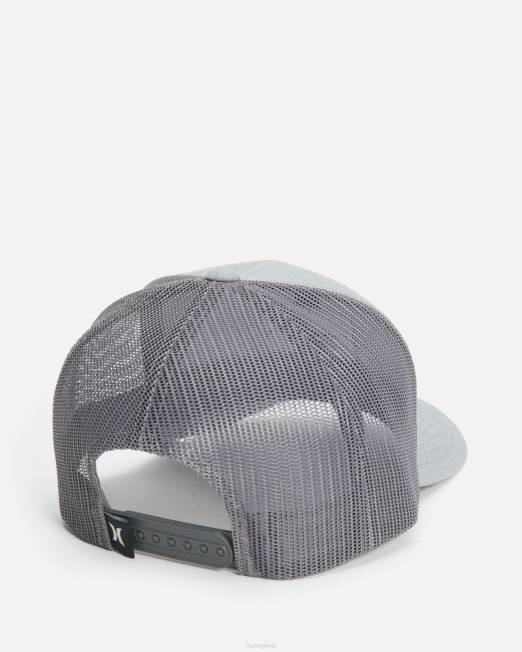 hombres Hurley lobo gris gorra de camionero de calle accesorios 8L2D138