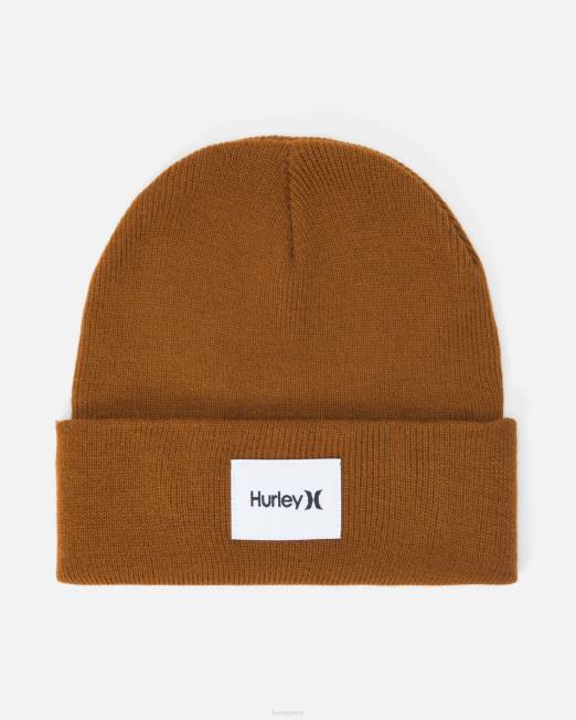 hombres Hurley marrón gorro hacia el mar accesorios 8L2D426