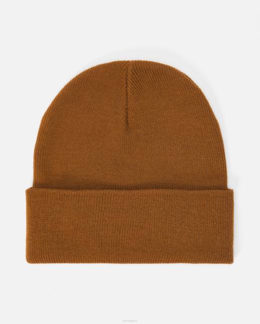 hombres Hurley marrón gorro hacia el mar accesorios 8L2D426