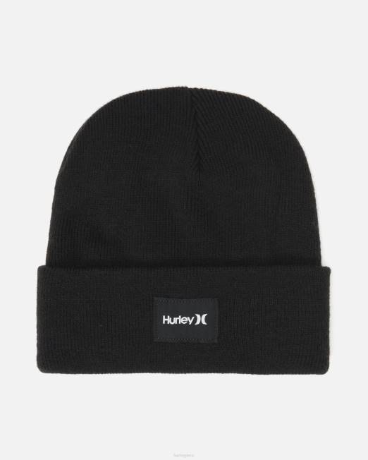 hombres Hurley negro 2 gorro hacia el mar accesorios 8L2D427