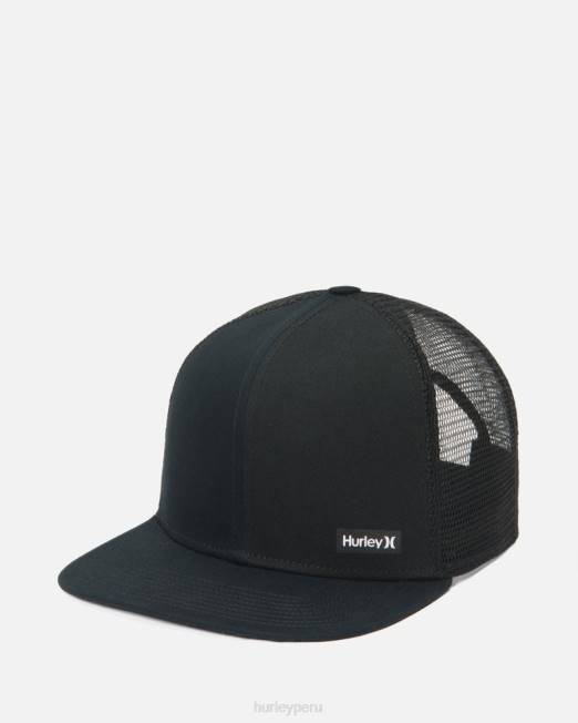 hombres Hurley negro camionero de suministros accesorios 8L2D135
