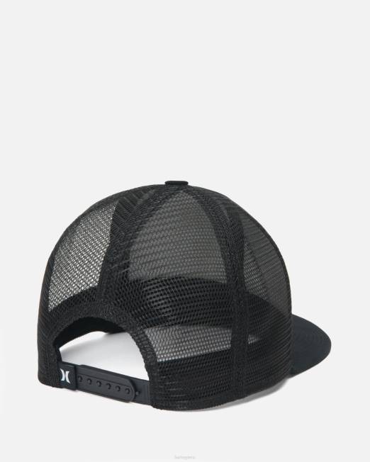 hombres Hurley negro camionero de suministros accesorios 8L2D135