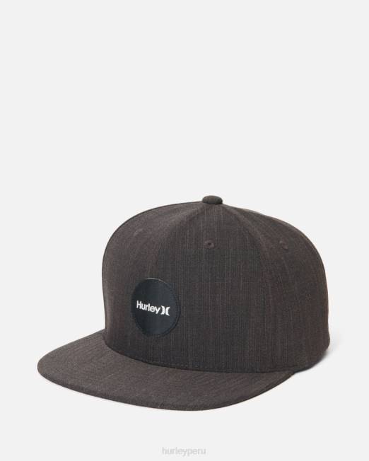 hombres Hurley negro gorra h2o-dri point break accesorios 8L2D448