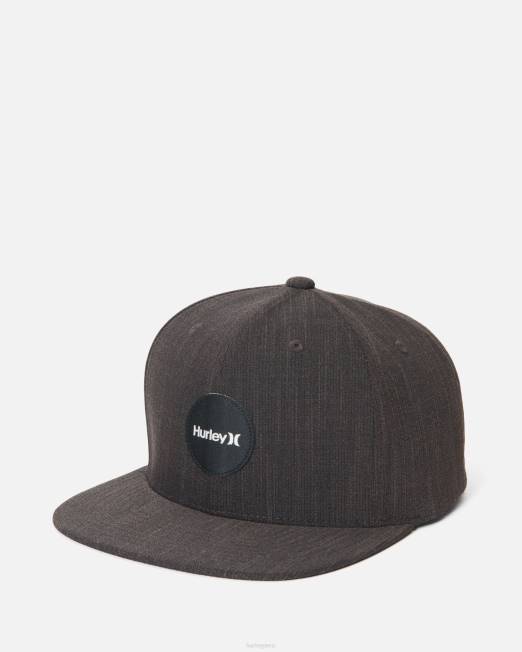 hombres Hurley negro gorra h2o-dri point break accesorios 8L2D448