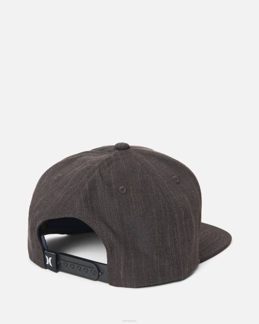 hombres Hurley negro gorra h2o-dri point break accesorios 8L2D448