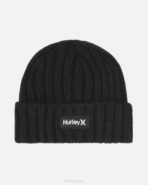hombres Hurley negro gorro indio accesorios 8L2D423