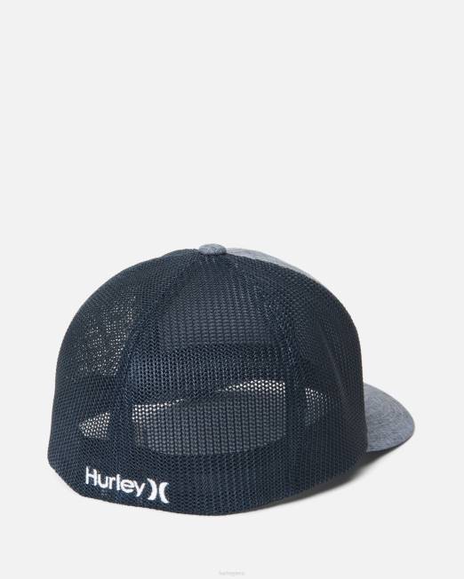 hombres Hurley obsidiana gorra de malla con icono mini accesorios 8L2D125