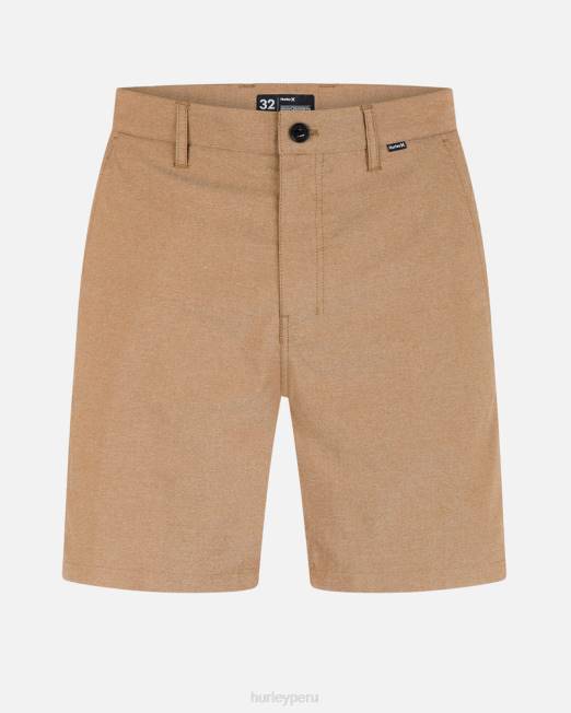 hombres Hurley Doodle dorado pantalón corto h2o-dri vapor chino de 19" ropa 8L2D211