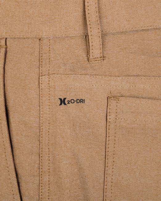 hombres Hurley Doodle dorado pantalón corto h2o-dri vapor chino de 19\" ropa 8L2D211