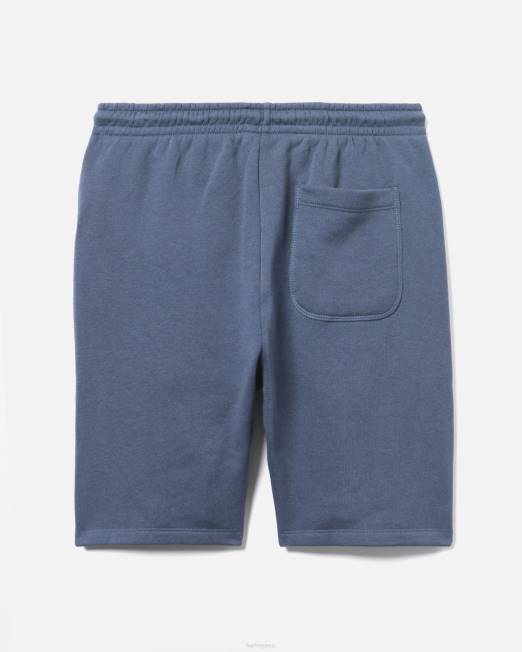 hombres Hurley azul oscuro existen pantalones cortos de felpa de algodón con logo en caja ropa 8L2D35