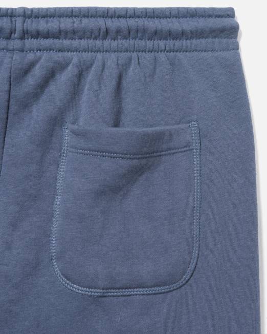 hombres Hurley azul oscuro existen pantalones cortos de felpa de algodón con logo en caja ropa 8L2D35