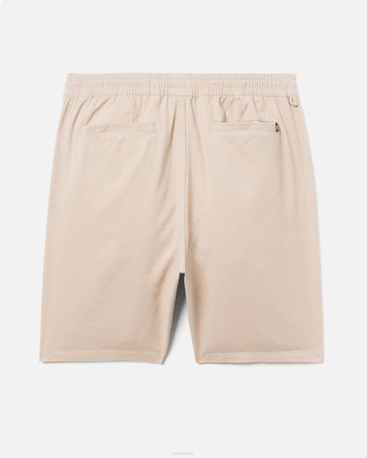 hombres Hurley caqui shorts de volea de punto de placer 18\" ropa 8L2D209