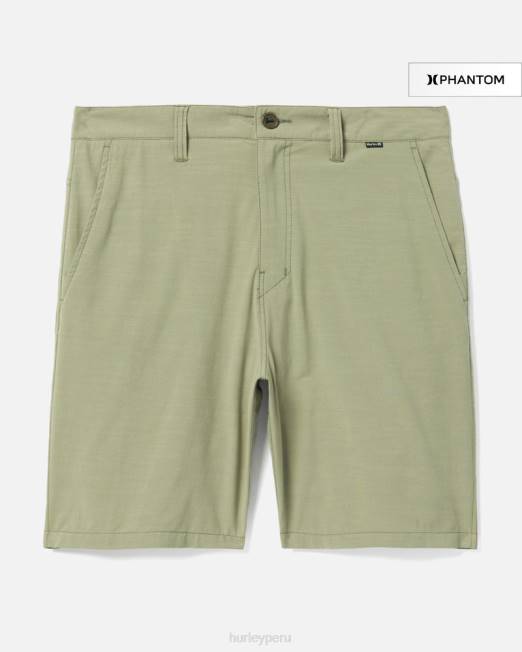 hombres Hurley ejército pantalones cortos phantom naturals ii de 20" ropa 8L2D258