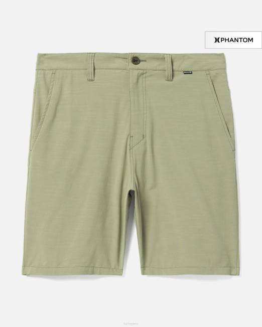 hombres Hurley ejército pantalones cortos phantom naturals ii de 20\" ropa 8L2D258