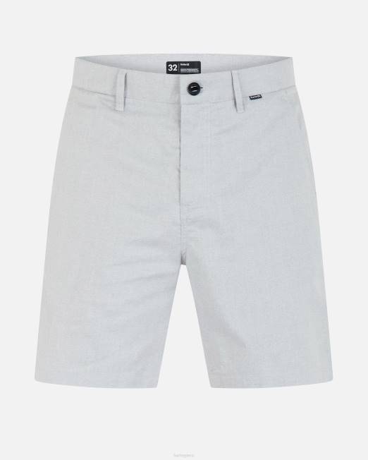 hombres Hurley gris ion pantalón corto h2o-dri vapor chino de 19\" ropa 8L2D112