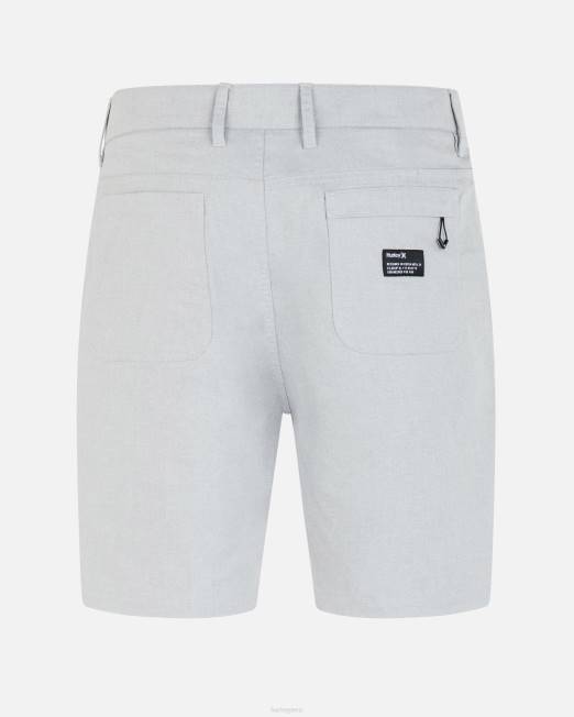 hombres Hurley gris ion pantalón corto h2o-dri vapor chino de 19\" ropa 8L2D112