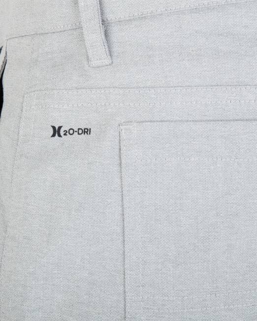 hombres Hurley gris ion pantalón corto h2o-dri vapor chino de 19\" ropa 8L2D112