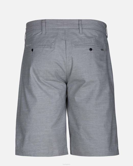 hombres Hurley lobo gris pantalón corto h2o-dri Breath de 21\" ropa 8L2D207