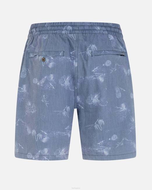 hombres Hurley marina blindada Pantalón corto Phantom Naturals Classic Volley de 18\" ropa 8L2D244