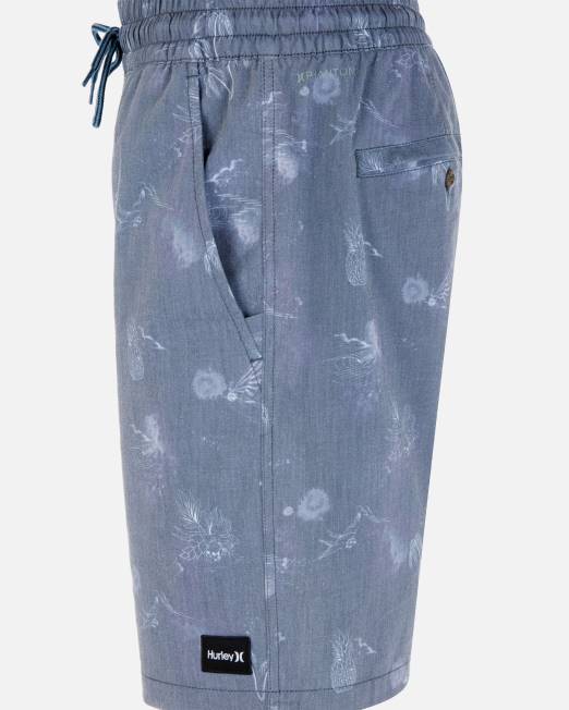 hombres Hurley marina blindada Pantalón corto Phantom Naturals Classic Volley de 18\" ropa 8L2D244