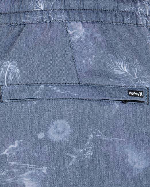 hombres Hurley marina blindada Pantalón corto Phantom Naturals Classic Volley de 18\" ropa 8L2D244
