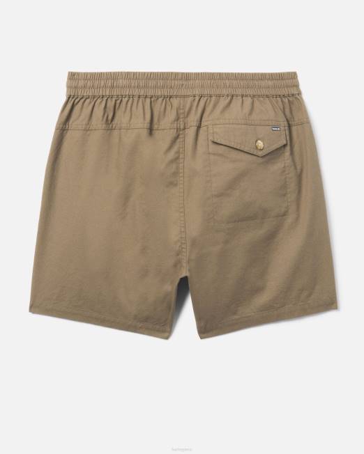 hombres Hurley ultra bronceado baja slub volley 17\" corto ropa 8L2D222
