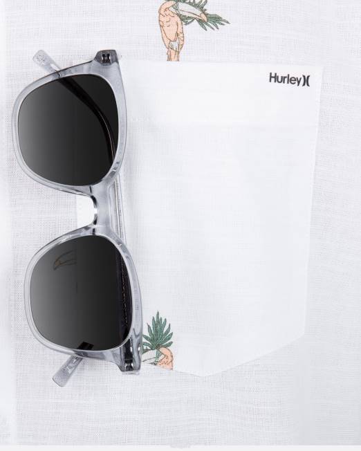 hombres Hurley blanco 2 una y única camisa elástica de manga corta ropa 8L2D284