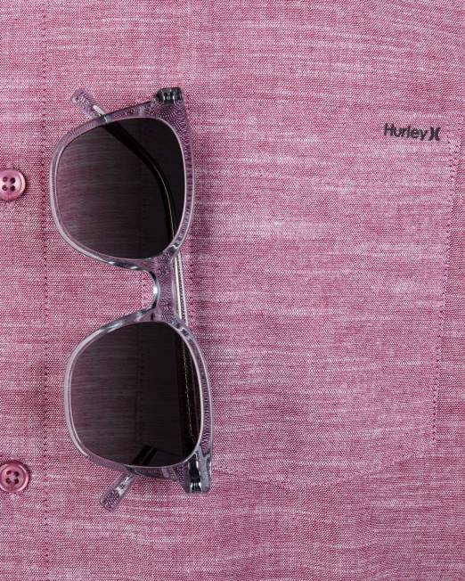 hombres Hurley equipo rojo 2 una y única camisa elástica de manga corta ropa 8L2D338