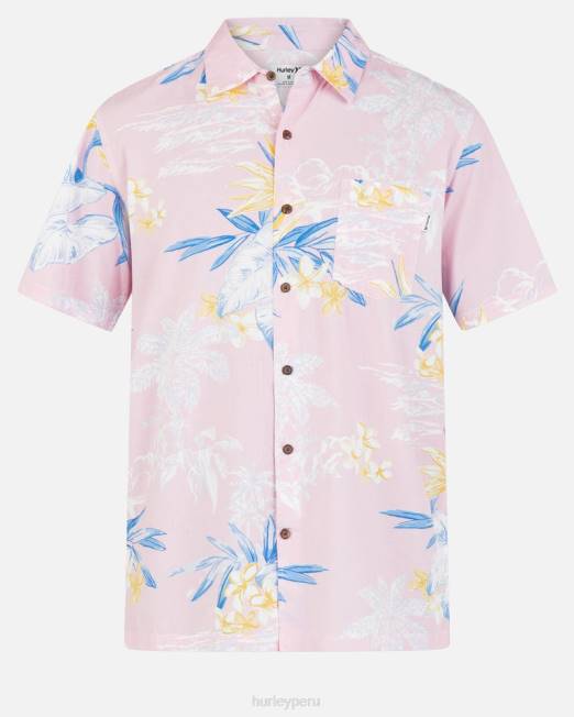 hombres Hurley flamenco camiseta de manga corta rincón ropa 8L2D336