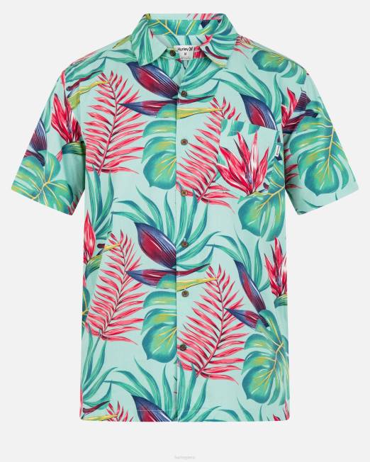 hombres Hurley niebla tropical camiseta de manga corta rincón ropa 8L2D276