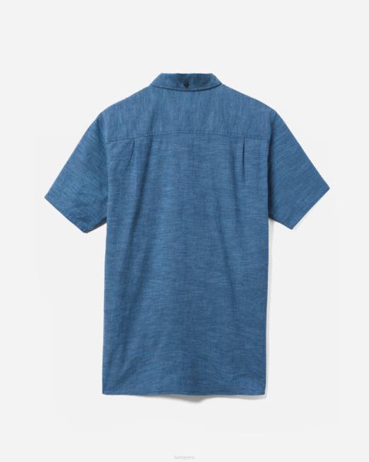 hombres Hurley obsidiana una y única camisa elástica de manga corta ropa 8L2D403