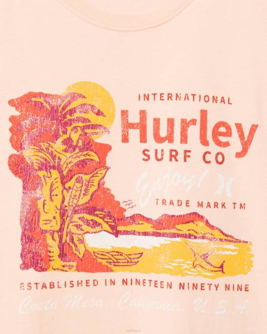 hombres Hurley Dulces sueños camiseta waikiki tiki de todos los días ropa 8L2D340