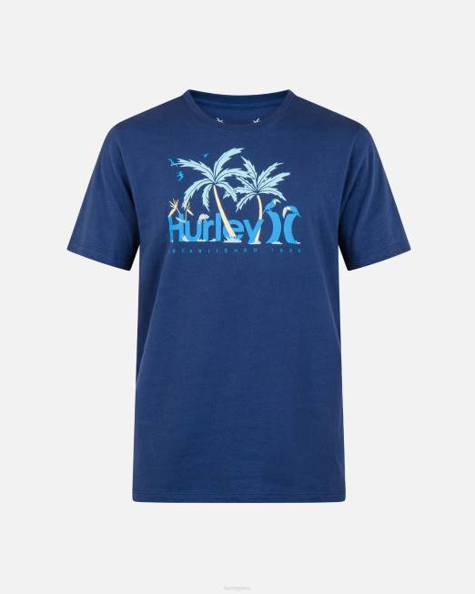 hombres Hurley abismo camiseta de manga corta de la jungla cotidiana ropa 8L2D67