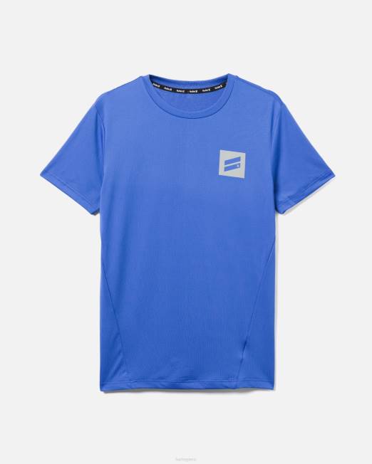 hombres Hurley azul existe camiseta de rendimiento de manga corta de malla transpirable bootcamp ropa 8L2D43