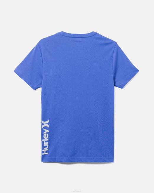 hombres Hurley azul existe camiseta de rendimiento de manga corta seca bootcamp ropa 8L2D47