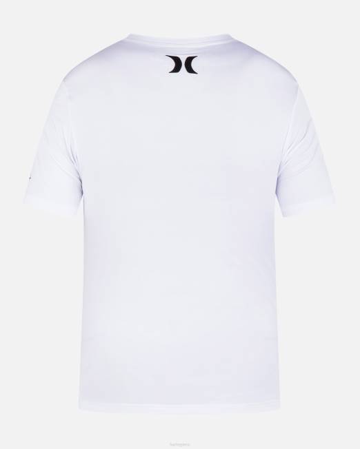 hombres Hurley blanco uno y único lycra de secado rápido ropa 8L2D278