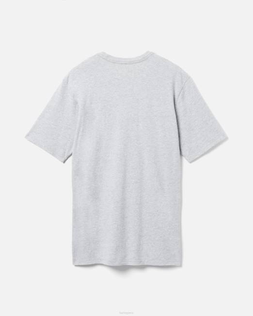 hombres Hurley brezo gris oscuro camiseta de jungla de todos los días ropa 8L2D285