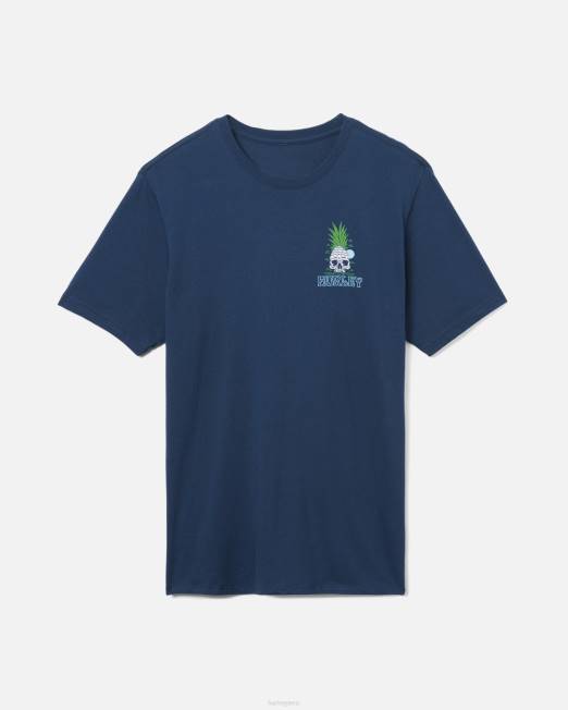 hombres Hurley fuerza nocturna manzanas podridas de todos los días manga corta ropa 8L2D348